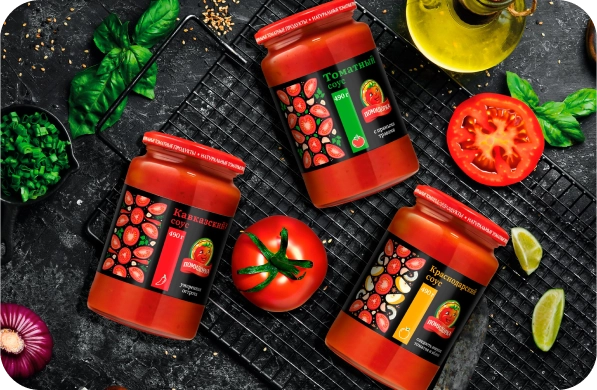 «Помидорка» выпустила линейку томатных соусов